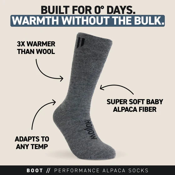 Alpaca Boot Socks
