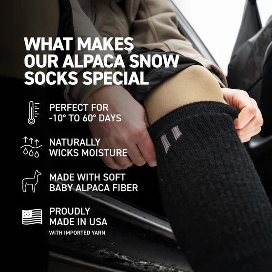 Alpaca Snow Socks