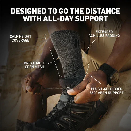 Alpaca Trail Crew Socks