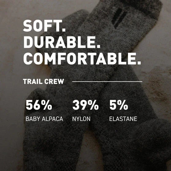 Alpaca Trail Crew Socks